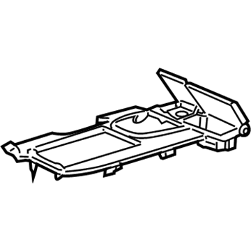 Honda 77296-TA5-A11ZA Panel Assy., Console *NH167L* (Switch) (GRAPHITE BLACK)