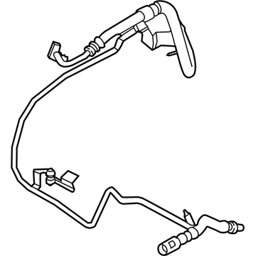 BMW 32-41-6-776-431 Return Pipe