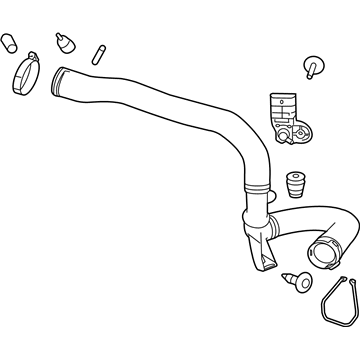 GM 95366675 Outlet Tube