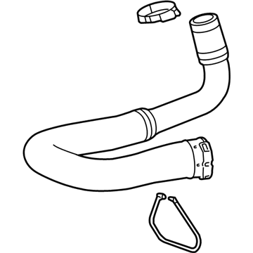 GM 96874706 Charging Air Cooler Inlet Duct Assembly