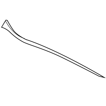 Ford AM5Z-5803178-A Pillar Molding Retainer Strip