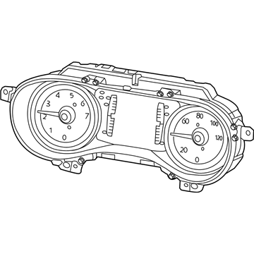 Mopar 68227903AF Cluster-Instrument Panel