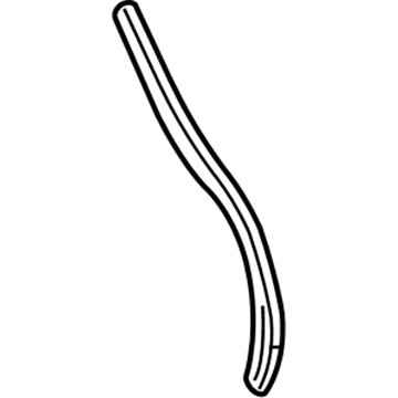 GM 23236800 Rear Weatherstrip