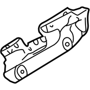BMW 11-65-7-577-005 Heat Protection Right