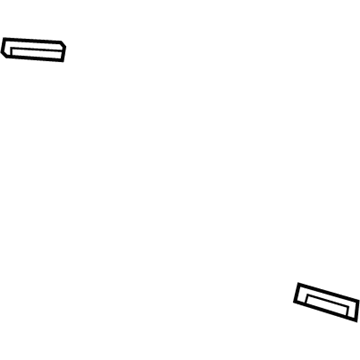 Lexus 61883-53010 Seal, Roof Side Rail