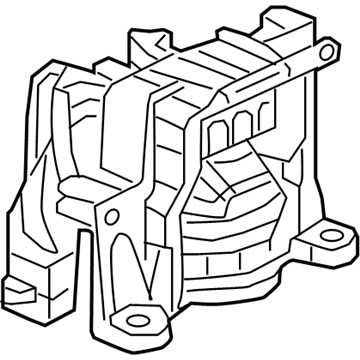 Acura 50850-TJB-A03 Mounting Rubber Assembly, Transmission