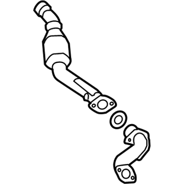 GM 92161757 Converter & Pipe