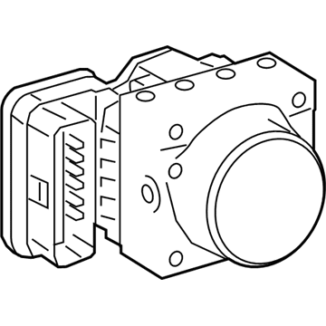 Toyota 44050-12D90 ABS Control Unit