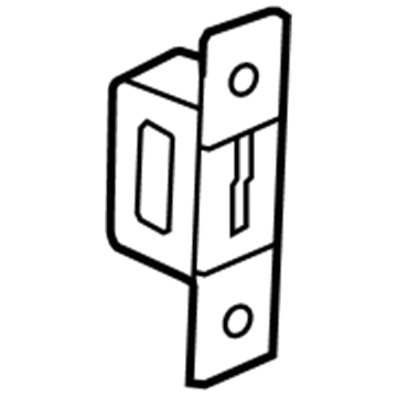 Mopar 68031517AA Door Hinge Rear, Rear Left Upper