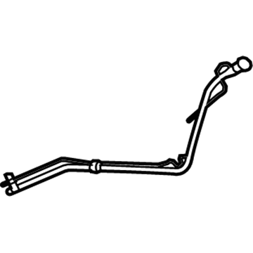 Honda 17660-SLN-A01 Pipe, Fuel Filler