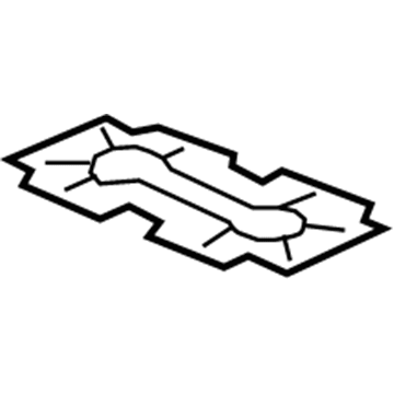 Honda 83456-SZA-A01 Sheet, Cup Holder Tab
