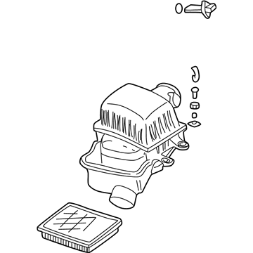 BMW 13-71-7-853-879 Intake Silencer