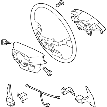 Lexus 45100-53260-C1 Steering Wheel Assembly