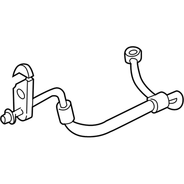 BMW 32-41-6-750-281 Return Pipe