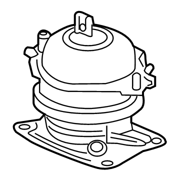 Acura 50830-TYA-A01 Mounting Rubber, Engine Front