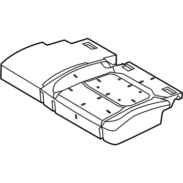 Ford FB5Z-7863841-E Seat Cushion Pad