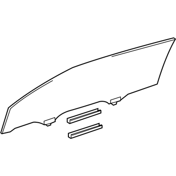 Toyota 68102-21050 Door Glass