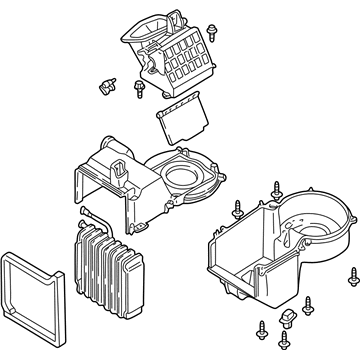 Ford 6M6Z-19850-AA Evaporator Assembly