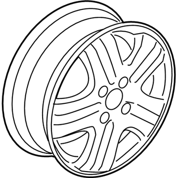 Honda 42700-SLN-A82 Disk, Aluminum Wheel (15X6J) (Tpms) (Kosei)