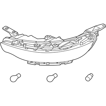 Kia 92207K0110 Lamp Assy-Day Runnin