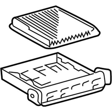 Lexus 88508-60011 Clean Air Filter Sub-Assembly