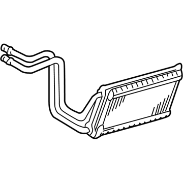 Lexus 87107-35100 Unit Sub-Assy, Heater Radiator