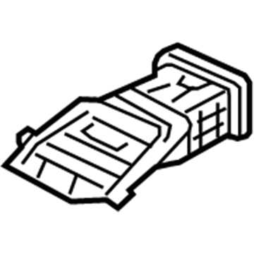 Hyundai 97490-B1000-4X Duct Assembly-Side Air Ventilator, RH