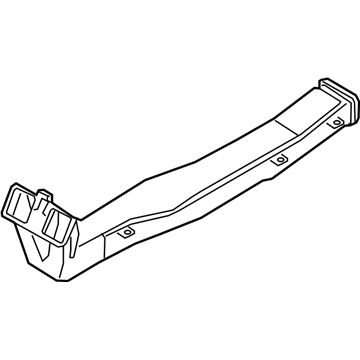 Hyundai 97020-B1000 Duct Assembly-Rear Ventilator.No2