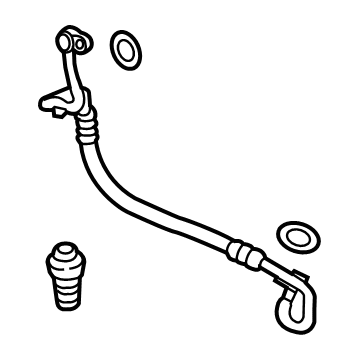 Honda 80315-TGG-A03 HOSE, DISCHARGE