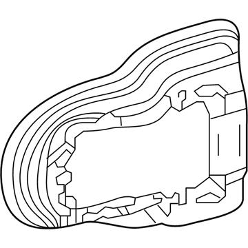 Honda 36934-TG7-A01 Cover, R. Bsi Radar