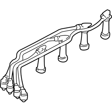 Hyundai 27501-23B70 Cable Set-Spark Plug