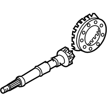 Infiniti 38100-0F47A Gear Set-Final Drive