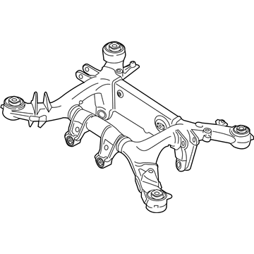 BMW 33-31-6-873-232 REAR AXLE CARRIER