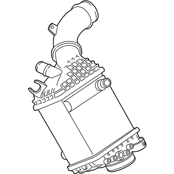 BMW 17-51-7-852-406 Charge-Air Cooler