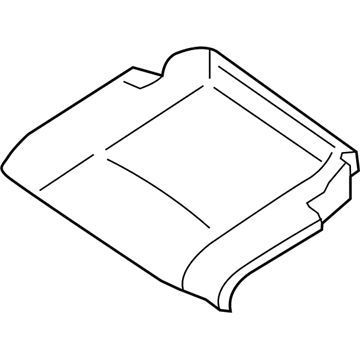 Nissan 89361-4BA0A Pad Assy-Cushion, 3rd Seat LH