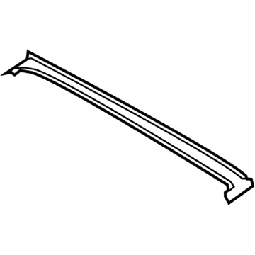 Hyundai 81621-0U000 Rail Assembly-Sunroof Drip