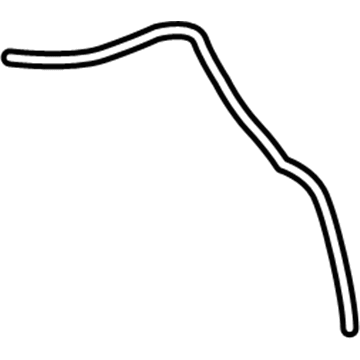 Hyundai 81684-1R210 Hose Assembly-SUNROOF Drain Rear, Left