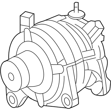 Mopar 4801322AB ALTERNATR-Engine