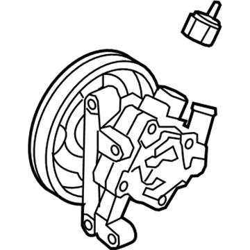 Ford AH6Z-3A696-A Power Steering Pump