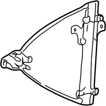 Hyundai 82401-38001 Front Driver Side Door Window Regulator