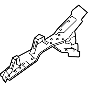 Nissan F4181-4RAMA Reinforcement-Hoodledge, LH