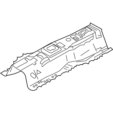 Infiniti G4310-4HLMA Floor-Front, Center