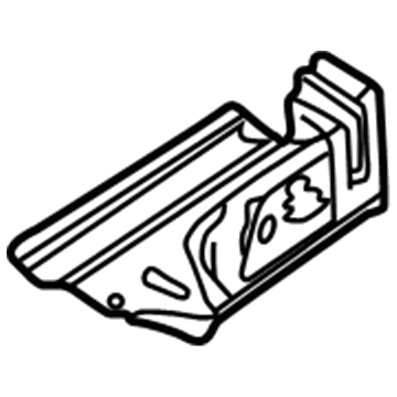 BMW 41-12-7-894-391 Trunk Floor Left