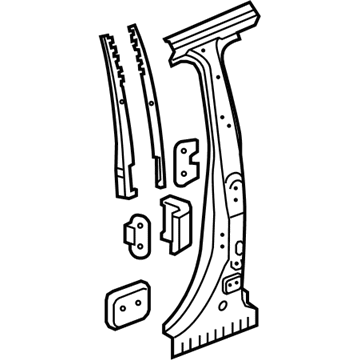 GM 23466071 Center Pillar Reinforcement