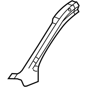 GM 22940800 Weatherstrip Pillar Reinforcement