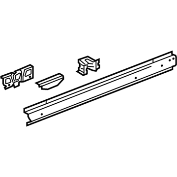 GM 20845931 Rocker Reinforcement