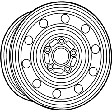 Mopar 4726534AA Wheel-Steel