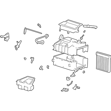 Hyundai 97200-39100 Heater Unit