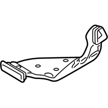 Hyundai 97360-3W000 Duct-Rear Heating, LH