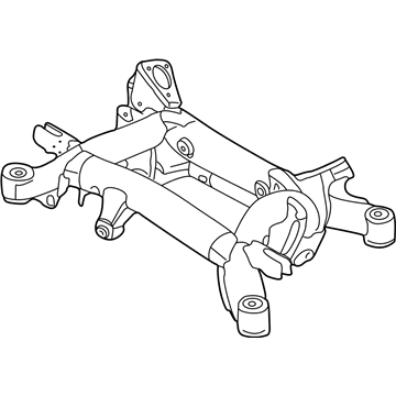 BMW 33-31-1-097-250 Rear Axle Carrier